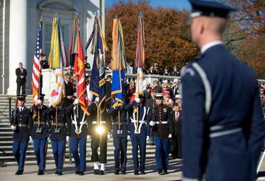 Armed Forces Color Guard: Honor is central to everything that touches the profession of arms