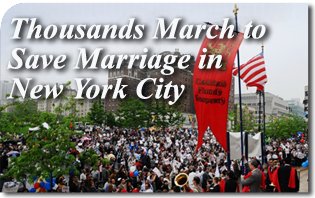 Thousands March to Save Marriage in New York City