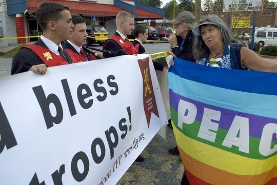 God Bless our Troops vs. Anti-War