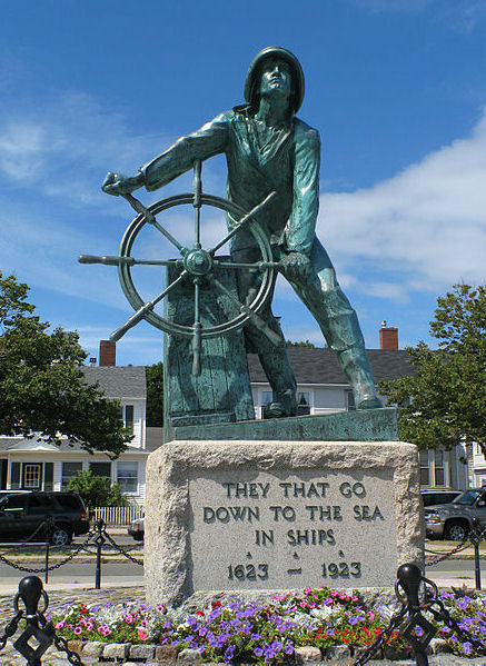 Fisherman's Memorial in Gloucester, Massachusetts