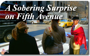 A Sobering Surprise on Fifth Avenue