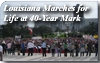 Louisiana Marches for Life at 40 Year Mark