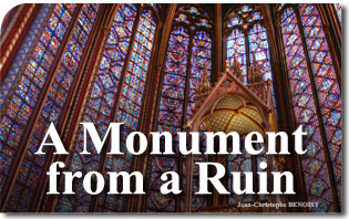 A Monument Raised From a Ruin, an Institution From a Custom