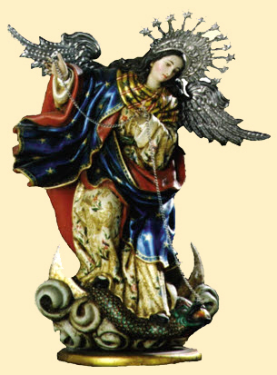 Our Lady of the Apocolypse, do everything with Mary, attribute everything to Mary, she will get us there