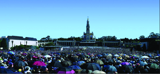 Millions of pilgrims come every year to Our Lady’s shrine at Fatima to seek hope for today's crises.