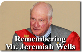 Remembering Mr. Jeremiah Wells