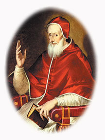 Saint Pius V did what Catholics have always done in times of acute danger - fly into the arms of the most powerful Mother of God