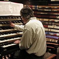Peter Conte, Wanamaker Organist Peter Conte, official organist of the Monarch of Instruments