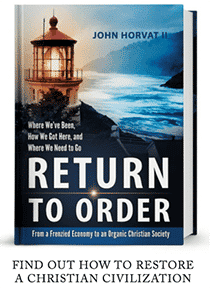 Return To Order - Free Book Find out how to restore a christian civilization.