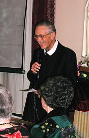 Father Walter Karrer spoke about Our Lady of Lourdes as a model.