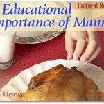 The Educational Importance of Manners
