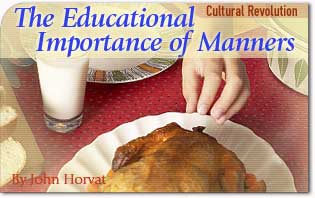The Educational Importance of Manners