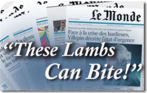 Le Monde, The Largest French Newspaper, Responds to Massive TFP Protest: “These Lambs of God Can Bite” 1