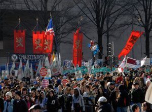 Watching the March for Life with "Thine Eyes"