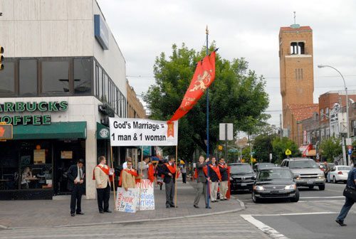 TFP volunteers campaign for Traditional Marriage in New York