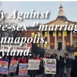 Rally Against Same-Sex "Marriage" in Anapolis, Maryland 3