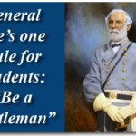 General Lee’s One Rule for Students: “Be a Gentleman” 1