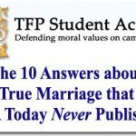 The 10 Answers about True Marriage that USA Today Never Published 2
