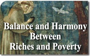 Balance and Harmony Between Riches and Poverty