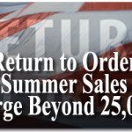 Return to Order Summer Sales Surge Beyond 25,000