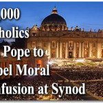 News Release: 655,000 Catholics Ask Pope to Dispel Moral Confusion at Synod 2