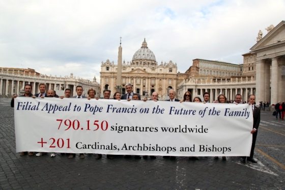 After delivering 790,150 signatures to the Vatican Secretariat of State the Filial Appeal Association has just handed in an additional 68,052 signatures bringing the grand total of delivered Filial Appeal signatures to 858,202