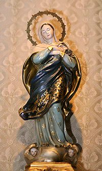 Our Lady of the Immaculate Conception venerated at the TFP center