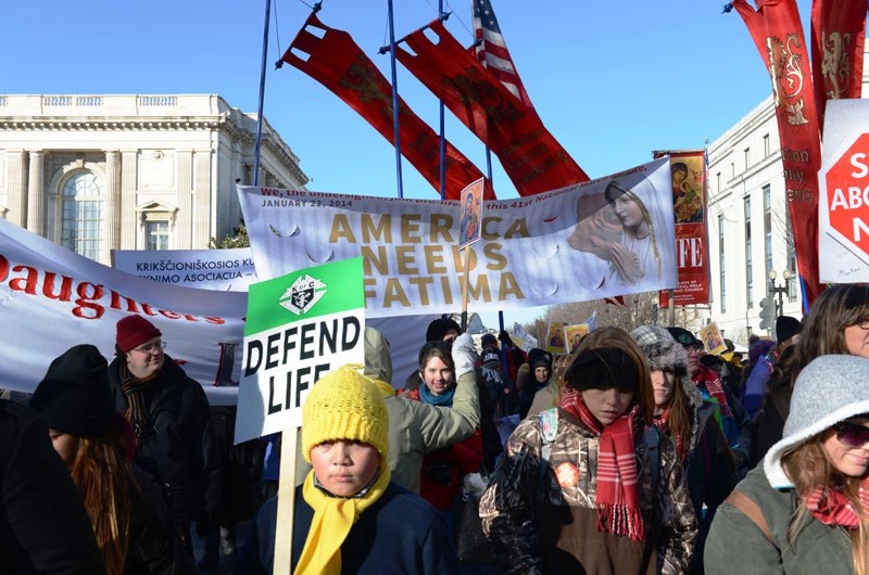 45th Annual March for Life - A Tale of Two Marches: Reasons for Hope and Confidence