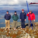 Piping for Life Atop Croagh Patrick 1