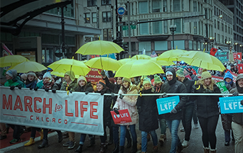 Severe Weather Didn't Stop Chicago March for Life