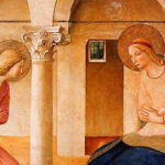 The Annunciation and Saint Gabriel
