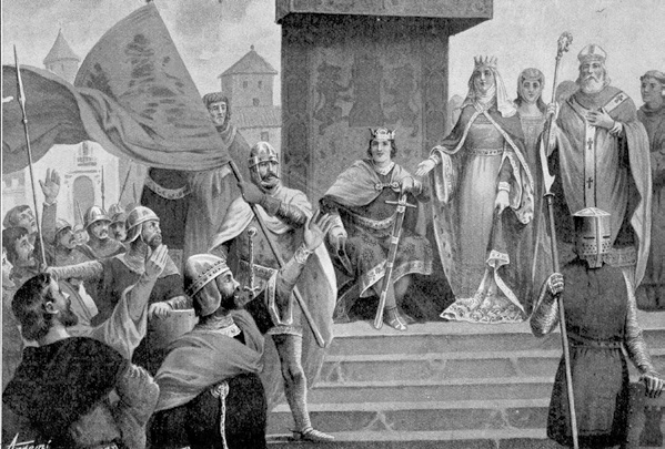 Doña Berenguera abdicates the throne of Castile in favor of her son Ferdinand III