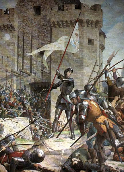 Saint Joan of Arc’s Military Genius Was of Divine Inspiration Saint Joan of Arc at the Siege of Orléans by Jules Eugène Lenepveu