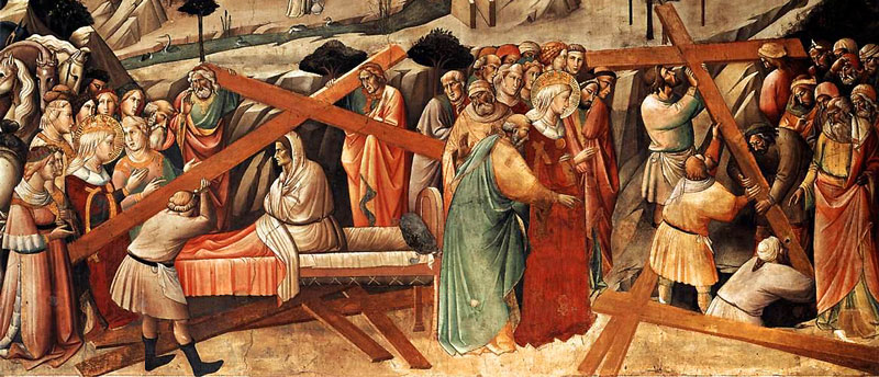 Saint Helena discovers the True Cross of Our Lord Jesus Christ