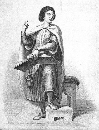 The heretic monk Abelard