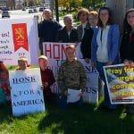 Making History at a Small Public Square Rosary Rally in Pennsylvania