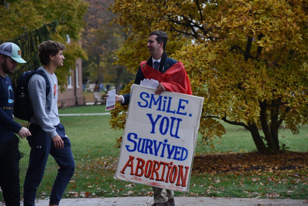 Pro-Life Smiles Cause Pro-Abortion Despair at Gettysburg College