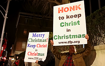 Defenders of the Christ Child Say No to Drag Queen “Christmas” Blasphemy