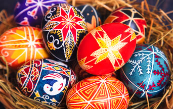 Exquisite Ukrainian Easter Eggs Lift Hearts and Minds to God