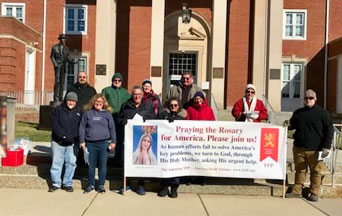 Rosary Rally Captains Pray for America in Honor of Saints Jacinta and Francisco