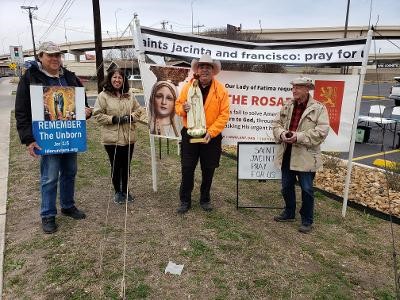 Rosary Rally Captains Pray for America in Honor of Saints Jacinta and Francisco