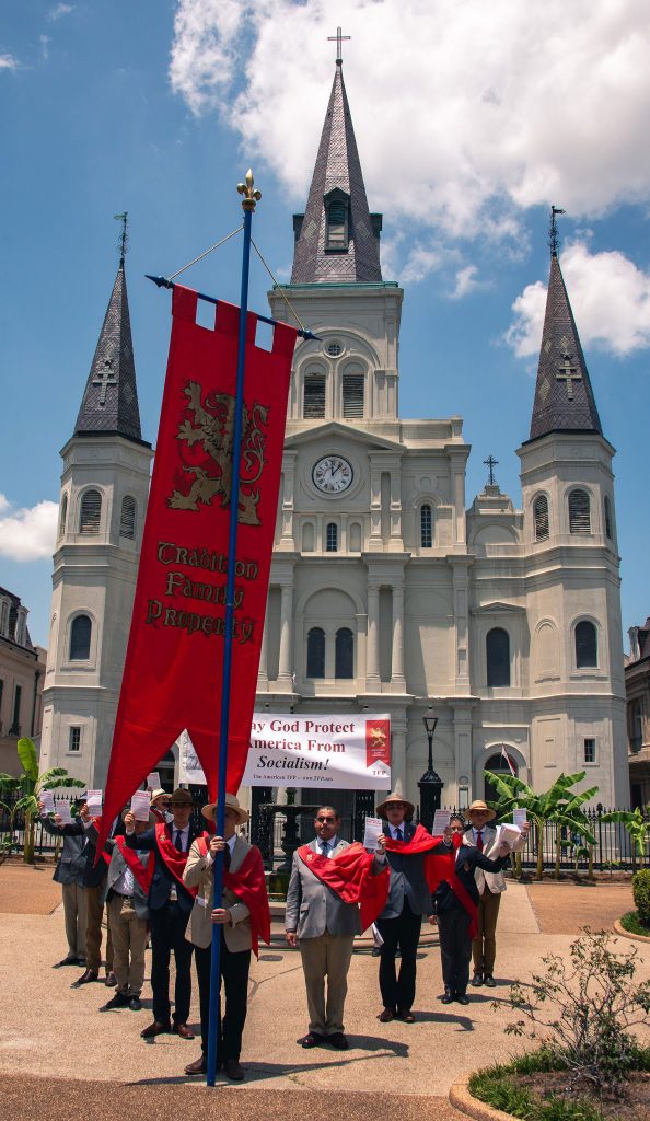 TFP Says “Down With Socialism” in New Orleans French Quarter