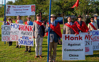 TFP Says “Down With Socialism” in New Orleans French Quarter