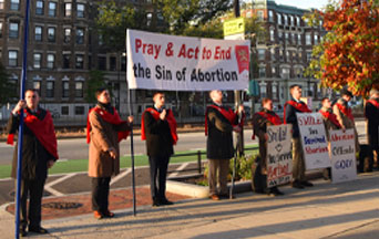 What It’s Like to Challenge Both Abortion and Socialism in Downtown Boston