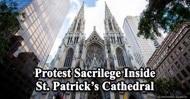 Saint-Patricks-Cathedral-Protest