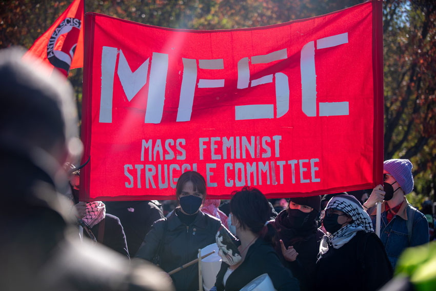 Pro-Abortion Clowns Watch in Despair as Pro-Life Men March in Boston