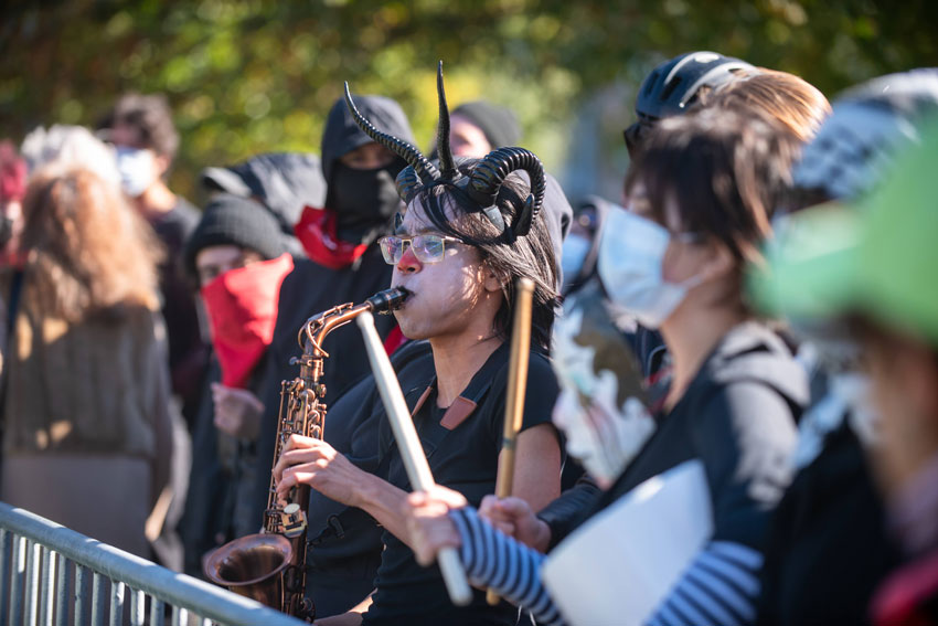 Pro-Abortion Clowns Watch in Despair as Pro-Life Men March in Boston