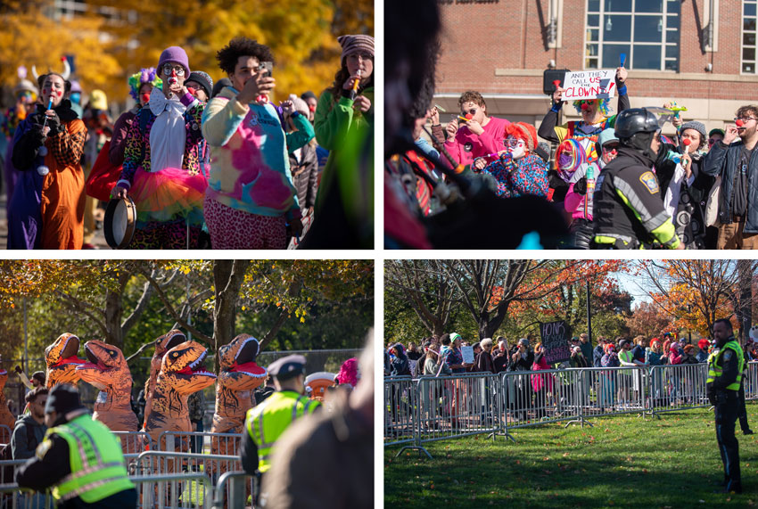 Pro-Abortion Clowns Watch in Despair as Pro-Life Men March in Boston
