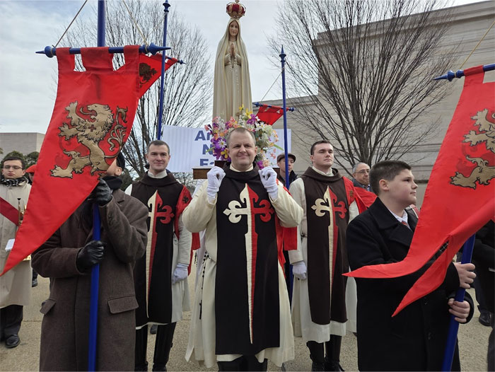 Marching for an America Where God’s Law and Human Life Are Respected and Loved
