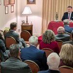 TFP Bureau Hosts Dr. Jerry Johnson, Who Speaks About His Path to Rome